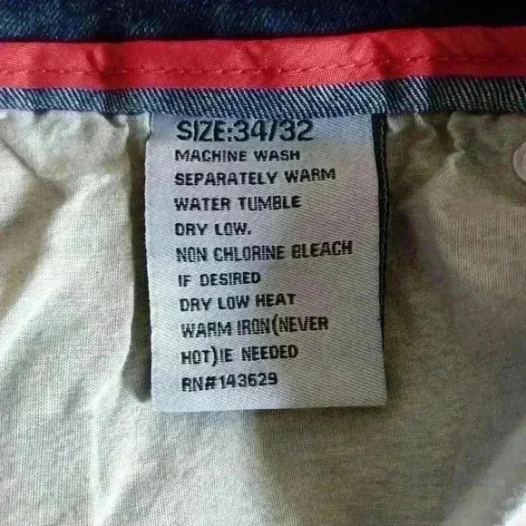 Encrypted Distressed Denim Jeans size W 34 L 32 - Picture 12 of 15